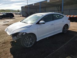 Hyundai salvage cars for sale: 2018 Hyundai Elantra Sport