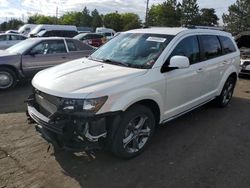 Dodge Journey salvage cars for sale: 2016 Dodge Journey Crossroad