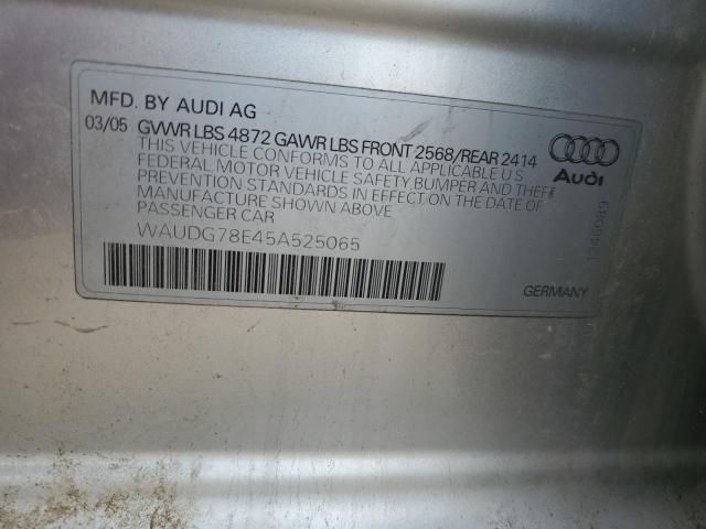 2005 Audi A4 3.2 Quattro