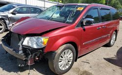 Salvage cars for sale from Copart West Mifflin, PA: 2014 Chrysler Town & Country Limited