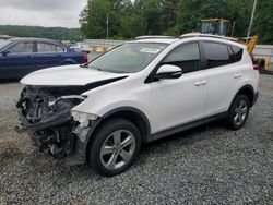 Vehiculos salvage en venta de Copart Concord, NC: 2015 Toyota Rav4 XLE