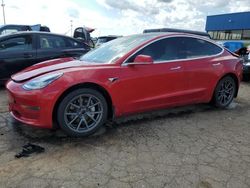 Tesla Model 3 salvage cars for sale: 2020 Tesla Model 3