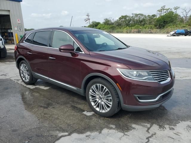 2018 Lincoln MKX Reserve