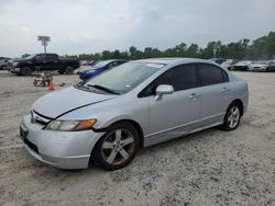 Salvage cars for sale from Copart Houston, TX: 2007 Honda Civic EX