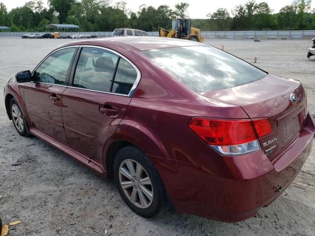 2012 Subaru Legacy 2.5I Premium