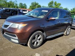 Acura salvage cars for sale: 2011 Acura MDX Technology