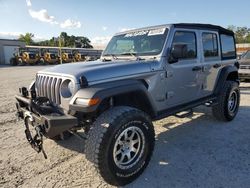 Jeep Wrangler Unlimited Sport salvage cars for sale: 2021 Jeep Wrangler Unlimited Sport