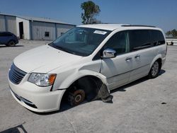 Salvage cars for sale from Copart Tulsa, OK: 2012 Chrysler Town & Country Touring L