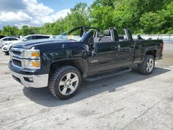 Vehiculos salvage en venta de Copart Ellwood City, PA: 2015 Chevrolet Silverado K1500 LT