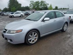 Acura salvage cars for sale: 2005 Acura TSX