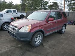 Honda Vehiculos salvage en venta: 2002 Honda CR-V EX