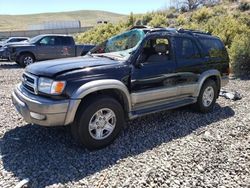 Salvage cars for sale from Copart Reno, NV: 2000 Toyota 4runner Limited