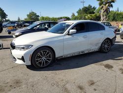 Salvage cars for sale from Copart San Martin, CA: 2020 BMW 330I