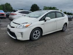 Salvage cars for sale from Copart Finksburg, MD: 2012 Toyota Prius