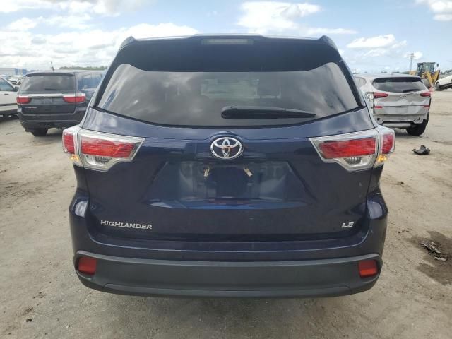 2014 Toyota Highlander LE