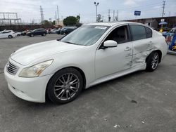 Salvage cars for sale from Copart Wilmington, CA: 2007 Infiniti G35