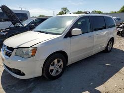 Salvage cars for sale from Copart Franklin, WI: 2011 Dodge Grand Caravan Crew