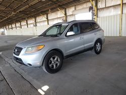 Salvage cars for sale from Copart Phoenix, AZ: 2008 Hyundai Santa FE GLS