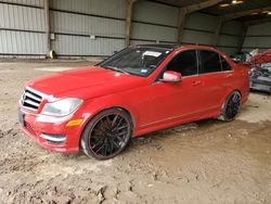 Vehiculos salvage en venta de Copart Houston, TX: 2014 Mercedes-Benz C 250