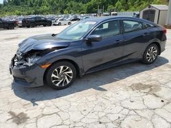Salvage cars for sale from Copart Hurricane, WV: 2016 Honda Civic EX