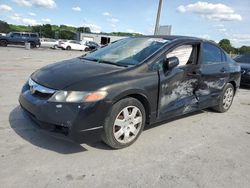 Honda salvage cars for sale: 2009 Honda Civic LX