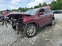 Salvage cars for sale from Copart Mebane, NC: 2019 Jeep Cherokee Latitude