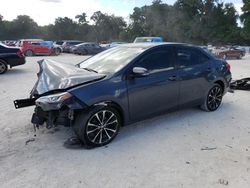 Salvage cars for sale from Copart Ocala, FL: 2017 Toyota Corolla L