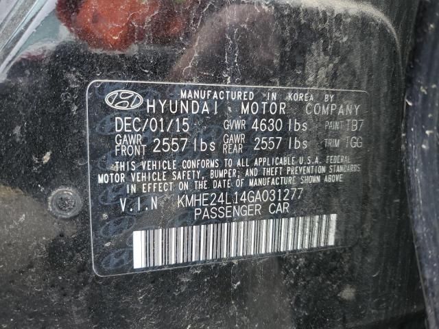 2016 Hyundai Sonata Hybrid