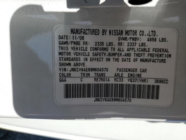 2009 Infiniti G37 Base