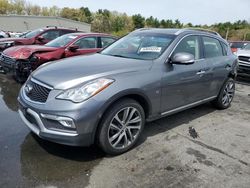 Salvage cars for sale from Copart Exeter, RI: 2017 Infiniti QX50
