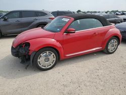 Volkswagen Beetle salvage cars for sale: 2015 Volkswagen Beetle 1.8T