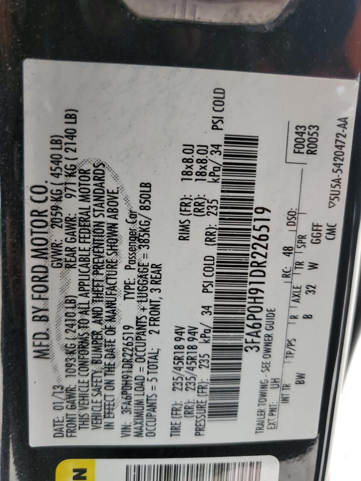 2013 Ford Fusion Titanium