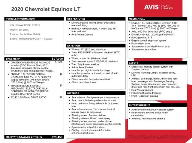 2020 Chevrolet Equinox LT