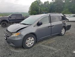 Vehiculos salvage en venta de Copart Concord, NC: 2011 Honda Odyssey LX