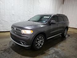 Salvage cars for sale from Copart Windsor, NJ: 2017 Dodge Durango SXT