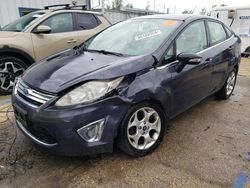 Salvage cars for sale from Copart Pekin, IL: 2012 Ford Fiesta SEL