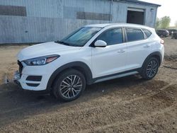 Salvage cars for sale from Copart Davison, MI: 2020 Hyundai Tucson Limited