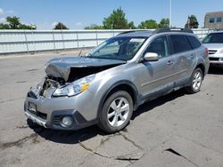 Salvage cars for sale from Copart Littleton, CO: 2014 Subaru Outback 3.6R Limited