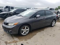 Honda Civic salvage cars for sale: 2012 Honda Civic SI