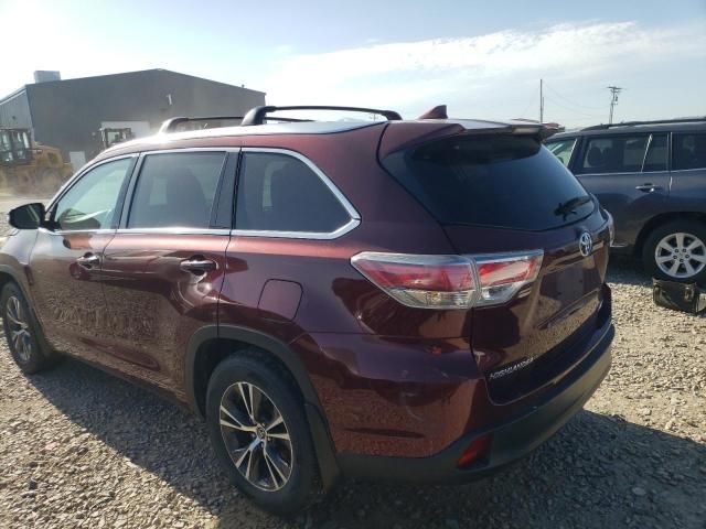 2016 Toyota Highlander XLE