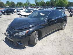 Infiniti salvage cars for sale: 2019 Infiniti Q50 RED Sport 400