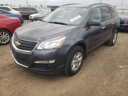 Salvage cars for sale from Copart Elgin, IL: 2014 Chevrolet Traverse LS