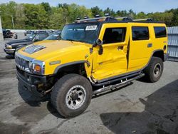 Salvage cars for sale from Copart Exeter, RI: 2004 Hummer H2