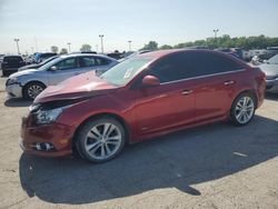 Salvage cars for sale from Copart Indianapolis, IN: 2012 Chevrolet Cruze LTZ