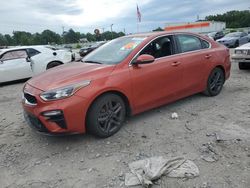 KIA salvage cars for sale: 2019 KIA Forte EX