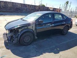 Nissan salvage cars for sale: 2015 Nissan Sentra S