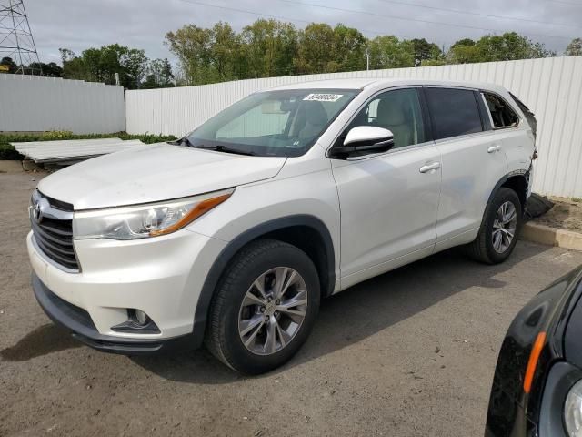 2015 Toyota Highlander LE