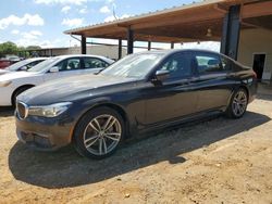 Salvage cars for sale from Copart Tanner, AL: 2017 BMW 740 I