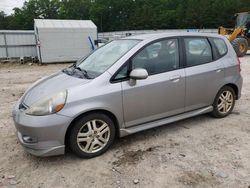 Honda fit salvage cars for sale: 2007 Honda FIT S