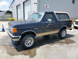 Ford salvage cars for sale: 1989 Ford Bronco U100